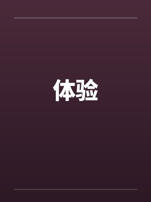 体验